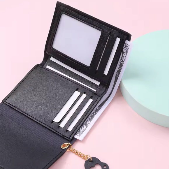 Cute Cat Wallet Small and Short - Picture 3 of 3